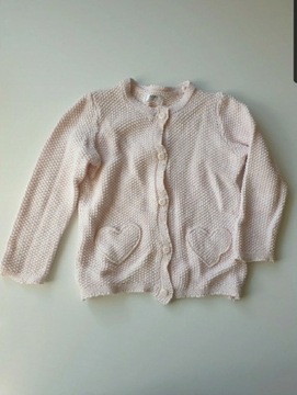 Rozpinany sweter r. 80