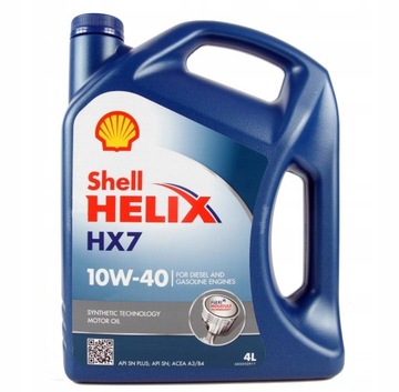 Olej półsyntetyczny Shell Helix 4 l 10W-40