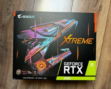 Karta graficzna GeForce RTX 3080 AORUS Xtreme 10GB