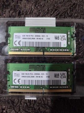 Pamięć RAM DDR4 SK Hynix 2x8gb HMAA1GS6CJR6N-XN