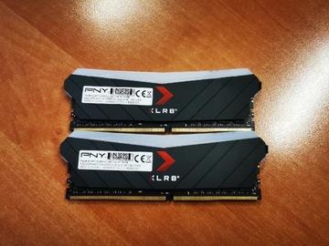 Pamięć RAM PNY XLR8 DDR4 16GB (2x8GB) 4000 MHz RGB