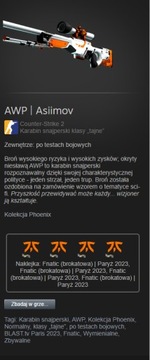 Sprzedam awp asimov