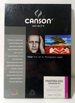 Canson Infinity PhotoGloss Premium RC 270g - A4, 2