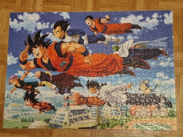 Dragon Ball Puzzle Obraz 1000 elementów.