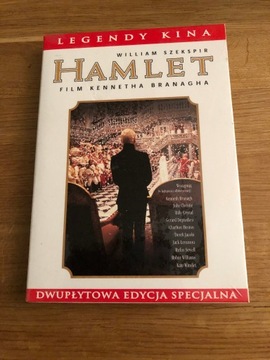 Hamlet 2x DVD Branagh IKONY KINA