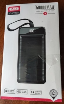 Powerbank XO-PR 158  50000 mAh czarny