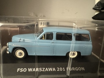 Fso Warszawa 201 furgon legendy fso deagostini