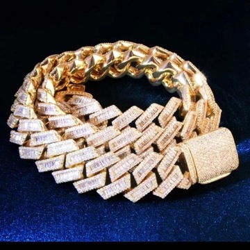 Łańcuch cuban link iced out 