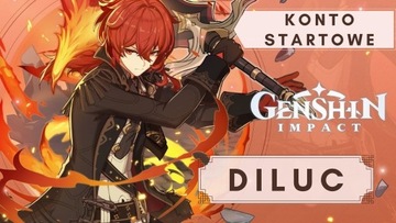 [EU] Konto Genshin Impact - Diluc