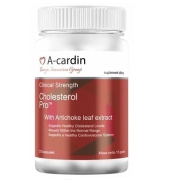 A-Cardin na Cholesterol Pro kapsułki 30 kapsułek