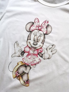 Koszulka z nadrukiem - Myszka Minnie Mouse M