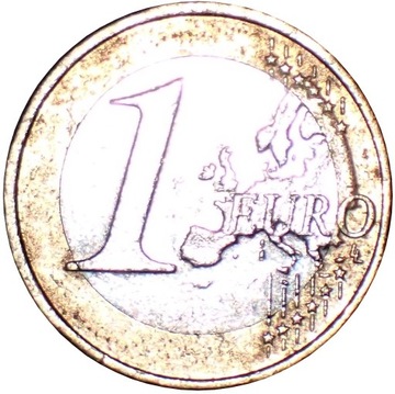 Euro-Strefa Austria 1 euro z 2009 roku O. M. OF.