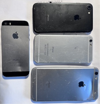 4 sztuk iPhone Apple modeli 5S, 6S, 6S+, 7