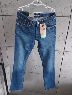 Levis spodnie jeansowe skinny 10 regular