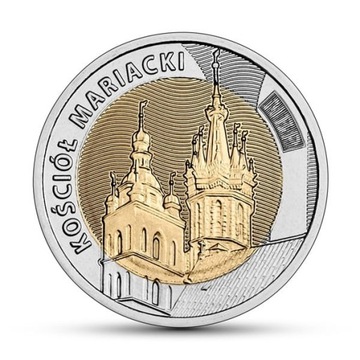 Moneta - Kościół Mariacki - 5zł