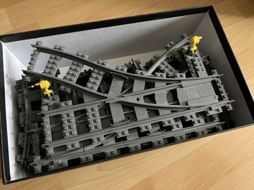 Tory kolejowe LEGO pociąg 46szt