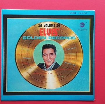 Elvis Presley Elvis' Golden Records, Vol. 3 LP SF