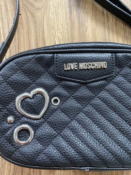 Love Moschino mała czarna torebka 