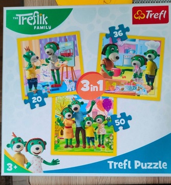 Puzzle The Treflik Family - Trefl 3+