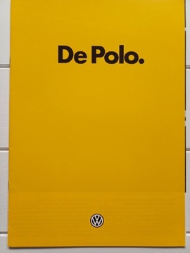 Prospekt Volkswagen Polo 1983r. UNIKAT