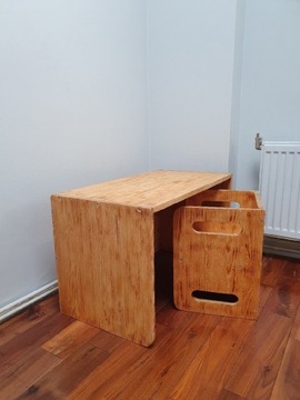 Zestaw Montersori  - biurko+krzesełko.