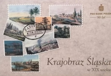 Krajobraz Śląska przemysł reprodukcje pocztówki 