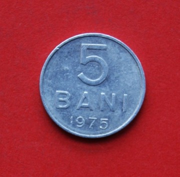 5  Bani  1975 r  -    Rumunia   