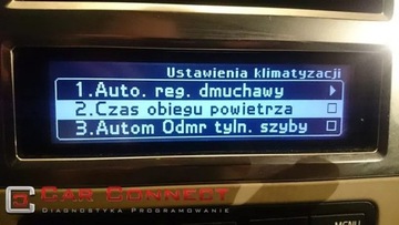 VOLVO - język polski w liczniku DIM, panelu ICM