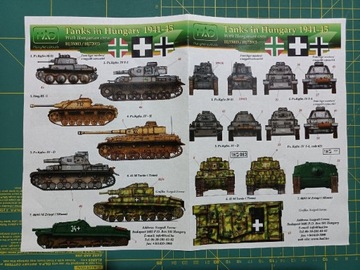 Tanks in Hungary 1941-45 HAD 1:72 Hj72003 