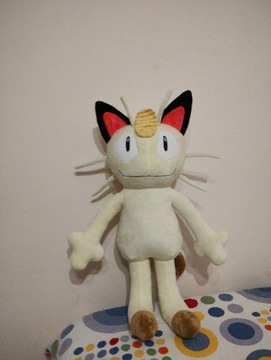 Duży pluszowy pluszak maskotka Pokemon Meowth 75cm