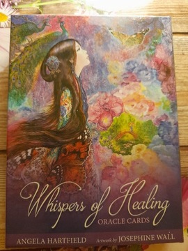 Karty Whispers of Healing Oracle Angela Hartfield