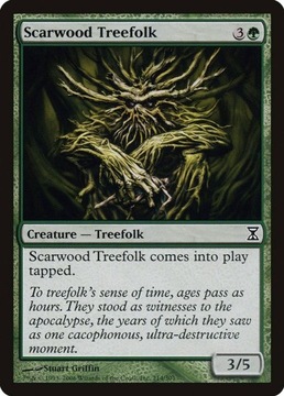 Scarwood Treefolk Magic MTG dost. 3szt