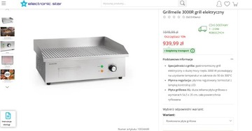 Grill elektryczny Klarstein Grillmeile 3000R Pro