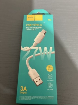 Kabel USB -USB C Hoco Premium 27W