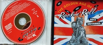 THE GOLDEN AGE OF ROCK`N ROLL ROCK BRITANNIA 3cd