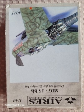 MiG 15 bis  elementy  dodatkowe do Tamiya 1/48