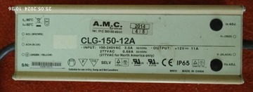 CLG-150-12A Zasilacz LED 150W 12V 11A-MW01