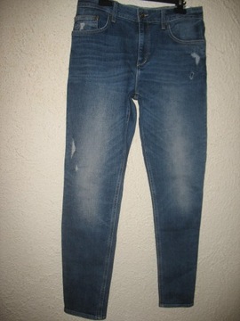 Spodnie jeans denim H&M 165/74A