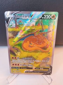 Karta Pokemon Charizard V SWSH260