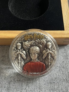 Harry Potter i Kamień Filozoficzny, 2oz HR Ag