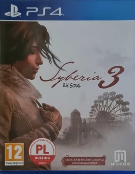 Syberia 3 ps4 PL