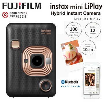 Fujifilm Instax miniliplay Nowy Czarny !