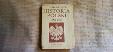 Książka Historia Polski 1914-1939 Henryk Zieliński