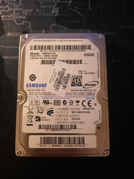 Dysk twardy Samsung HDD SATA 2,5" - 320GB