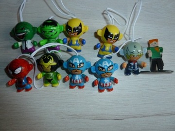 figurki marvel twistheads 2013 i minecraft