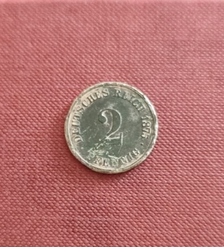 2 Pfennig 1875 r.