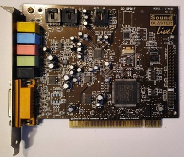 Sound Blaster Live CT4830