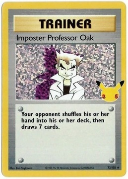 Imposter Professor Oak (Celebrations 73/102)