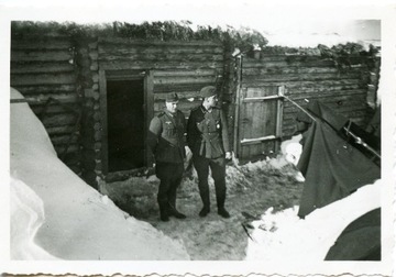 FRONT WSCHODNI- ZSRR ziemianka zima 1941/42