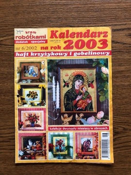 Kram z robótkami kalendarz na 2003